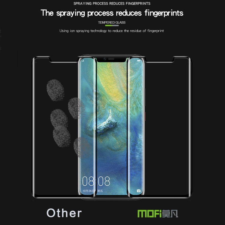 MOFI 9H 3D Explosion-proof Curved Screen Full Glue Tempered Glass Film for Huawei Mate 20 Pro, For Huawei Mate 20 Pro