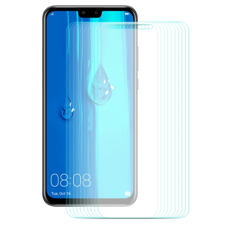 10 PCS ENKAY Hat-prince 0.26mm 9H 2.5D Curved Edge Tempered Glass Film for Huawei Y9 (2019), Huawei Y9 (2019)