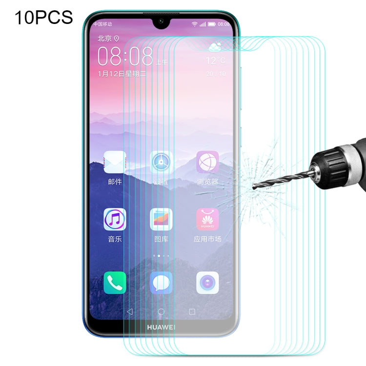 10 PCS ENKAY Hat-prince 0.26mm 9H 2.5D Curved Edge Tempered Glass Film for Huawei Enjoy 9, Huawei Enjoy 9