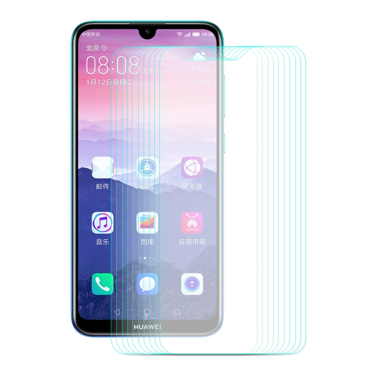 10 PCS ENKAY Hat-prince 0.26mm 9H 2.5D Curved Edge Tempered Glass Film for Huawei Enjoy 9, Huawei Enjoy 9
