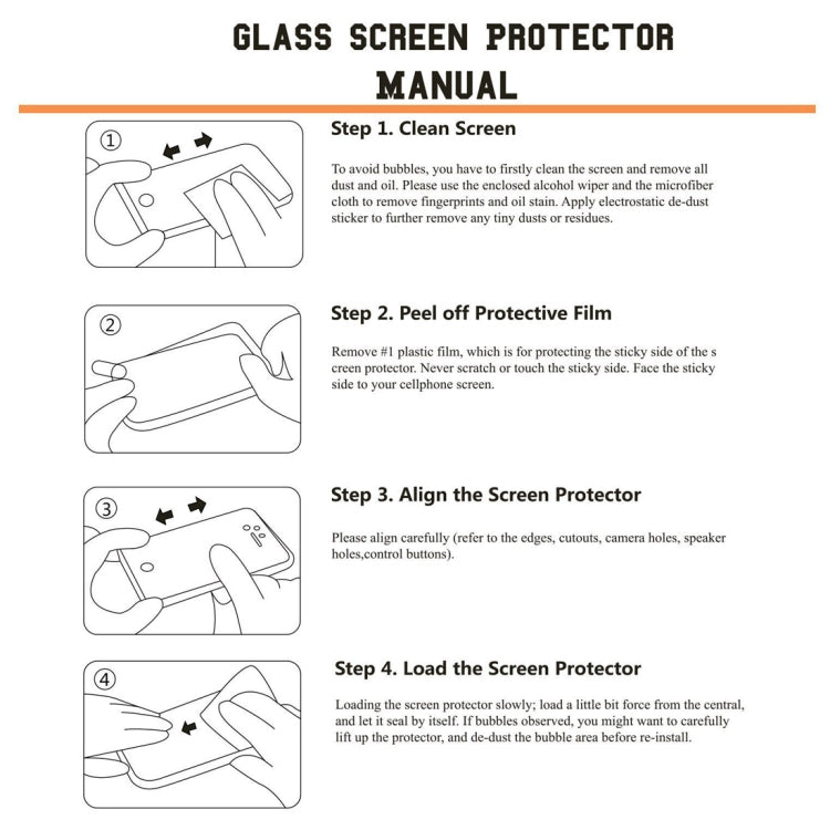 10 PCS ENKAY Hat-prince 0.26mm 9H 2.5D Curved Edge Tempered Glass Film for Huawei Enjoy 9, Huawei Enjoy 9