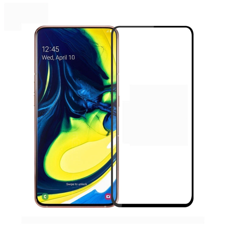 PINWUYO 9H 2.5D Full Screen Tempered Glass Film for Galaxy A90, For Samsung Galaxy A90