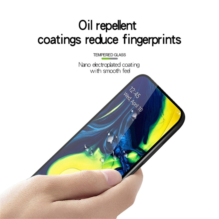 PINWUYO 9H 2.5D Full Screen Tempered Glass Film for Galaxy A90, For Samsung Galaxy A90