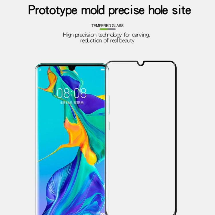 MOFI 9H 3D Curved Heat Bending Full Screen Tempered Glass Film for Huawei P30 Pro, Huawei P30 Pro