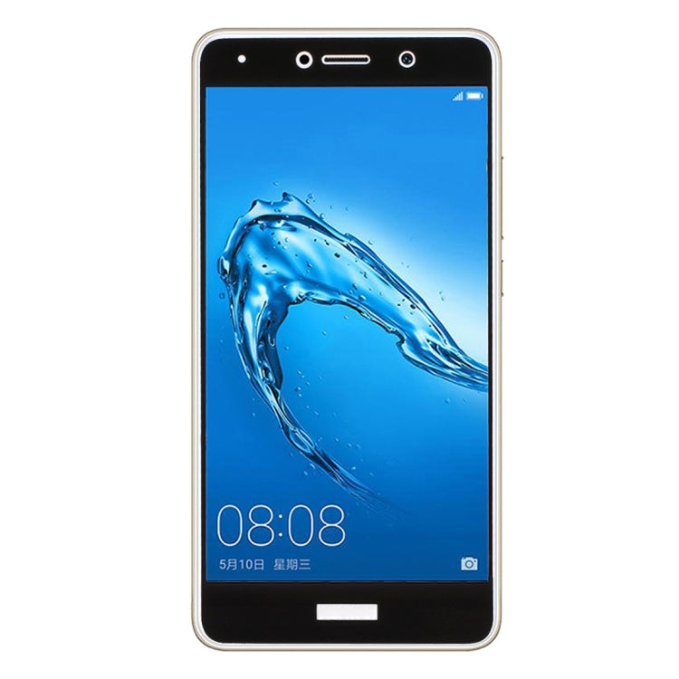 For Huawei  Enjoy 7 Plus 0.33mm 9H Surface Hardness Silk-screen Full Screen Tempered Glass Screen Protector