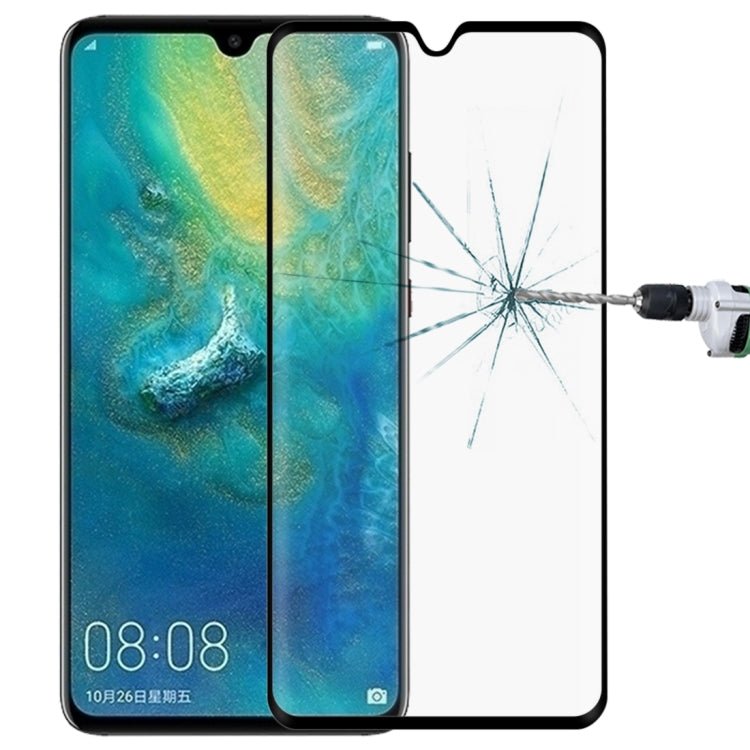 0.3mm 9H Surface Hardness 3D Curved Edge Full Screen Tempered Glass Film for Huawei Mate 20, For Huawei Mate 20