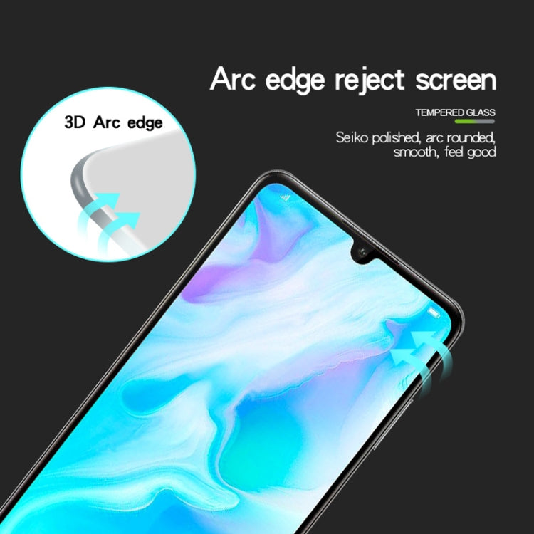 MOFI 9H 3D Explosion-proof Curved Screen Tempered Glass Film for Huawei P30 Lite, For Huawei P30 Lite
