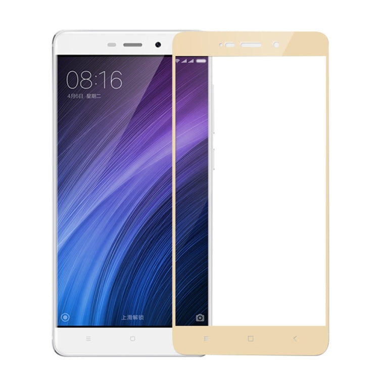 MOFI Xiaomi Redmi 4 0.3mm 9H Hardness 2.5D Explosion-proof Full Screen Tempered Glass Screen Film, For Redmi 4