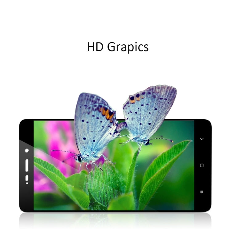 MOFI Xiaomi Redmi 4 0.3mm 9H Hardness 2.5D Explosion-proof Full Screen Tempered Glass Screen Film, For Redmi 4
