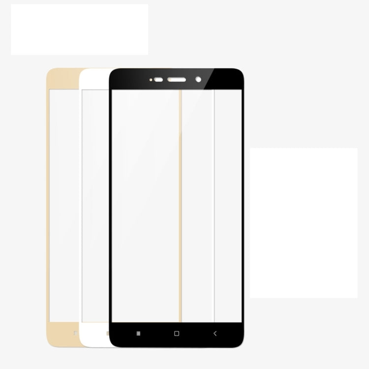MOFI Xiaomi Redmi 4 0.3mm 9H Hardness 2.5D Explosion-proof Full Screen Tempered Glass Screen Film, For Redmi 4