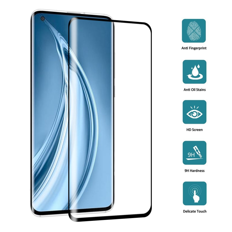 For Xiaomi Mi 10S 5G 3D Curved Edge Full Screen Tempered Glass Film, For Xiaomi Mi 10S 5G (1 PC)