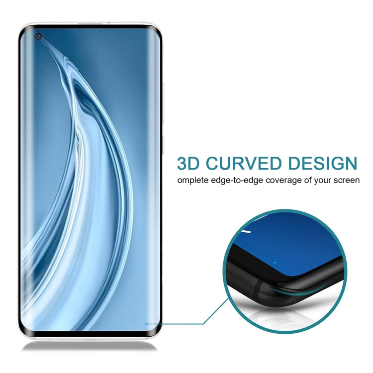 For Xiaomi Mi 10S 5G 3D Curved Edge Full Screen Tempered Glass Film, For Xiaomi Mi 10S 5G (1 PC)