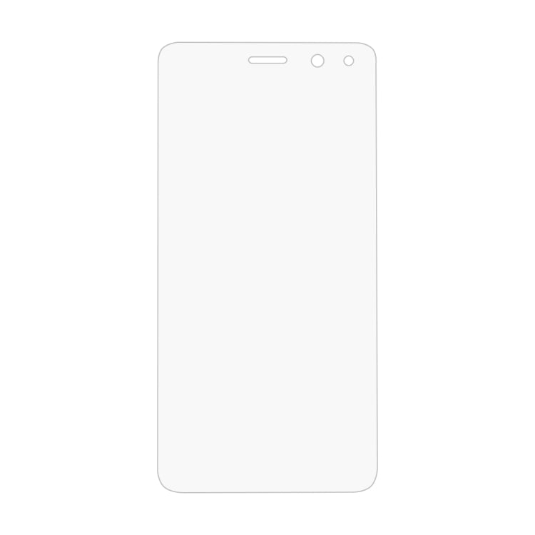 100 PCS for Huawei Y6 (2017) 0.26mm 9H Surface Hardness 2.5D Explosion-proof Tempered Glass Non-full Screen Film, For Y6 (2017)