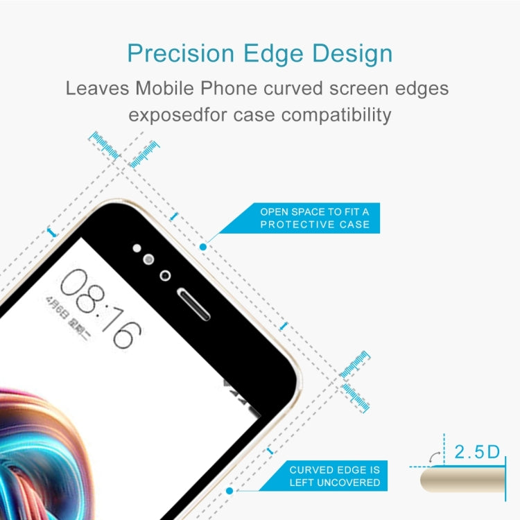 For Xiaomi Mi 5X / A1 0.26mm 9H Hardness 2.5D Explosion-proof Full Screen Tempered Glass Screen Film, For Mi 5X