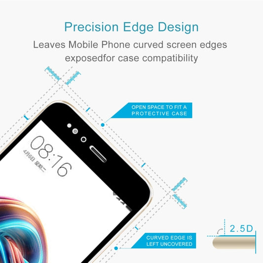 For Xiaomi Mi 5X / A1 0.26mm 9H Hardness 2.5D Explosion-proof Full Screen Tempered Glass Screen Film