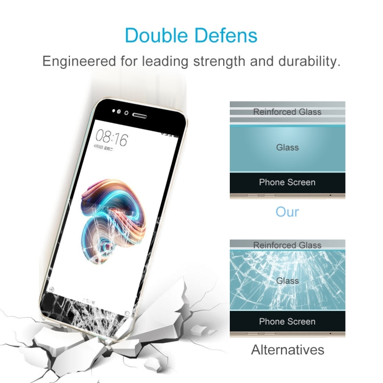 For Xiaomi Mi 5X / A1 0.26mm 9H Hardness 2.5D Explosion-proof Full Screen Tempered Glass Screen Film, For Mi 5X