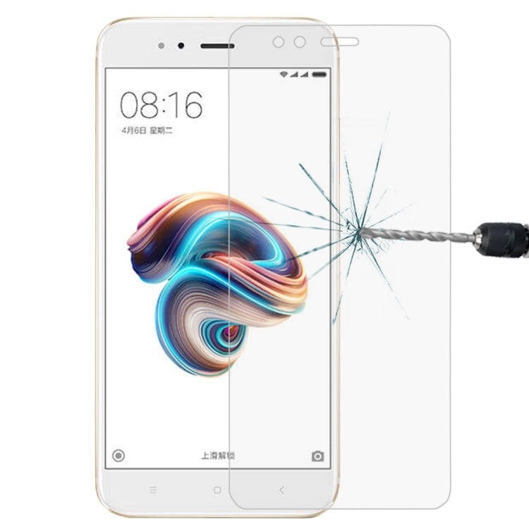 For Xiaomi Mi 5X / A1 0.26mm 9H Surface Hardness 2.5D Explosion-proof Full Screen Tempered Glass Screen Film, For Mi 5X (1 PCS)