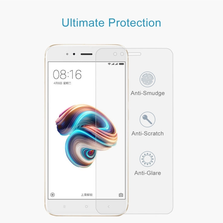 For Xiaomi Mi 5X / A1 0.26mm 9H Surface Hardness 2.5D Explosion-proof Full Screen Tempered Glass Screen Film, For Mi 5X (1 PCS)