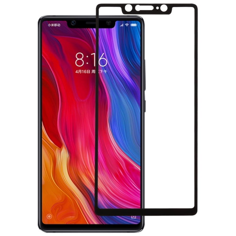 0.26mm 9H 2.5D Tempered Glass Film for Xiaomi Mi 8 SE, For Mi 8 SE(Black)