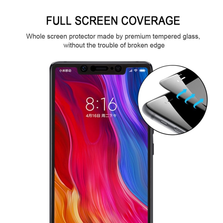 0.26mm 9H 2.5D Tempered Glass Film for Xiaomi Mi 8 SE, For Mi 8 SE(Black)