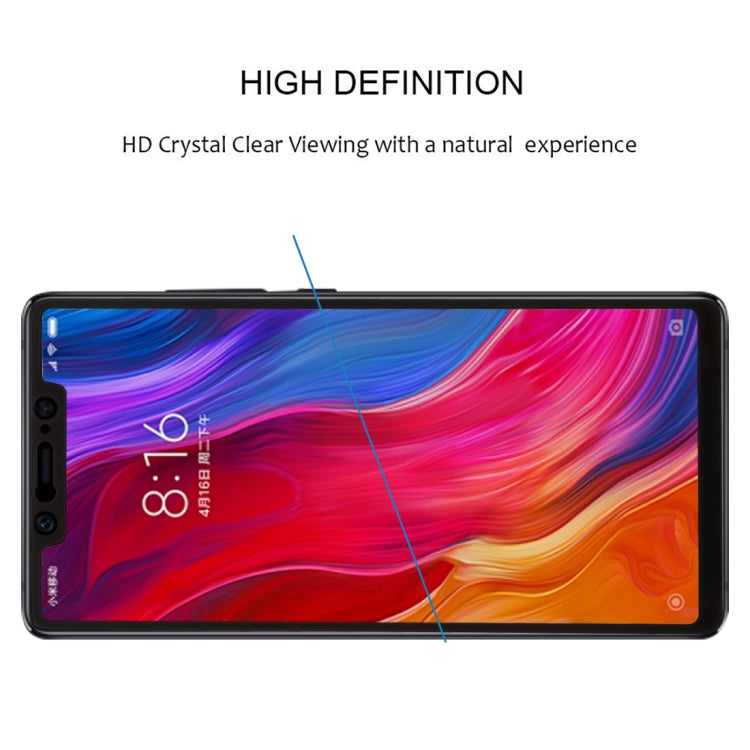 0.26mm 9H 2.5D Tempered Glass Film for Xiaomi Mi 8 SE, For Mi 8 SE(Black)