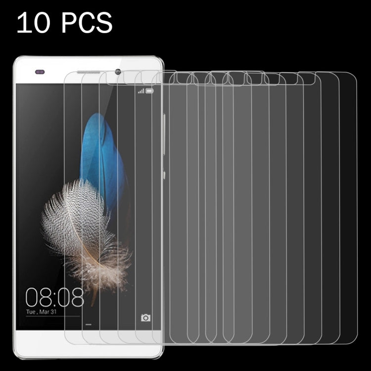 10 PCS for Huawei P8 Lite (2017) 0.26mm 9H Surface Hardness Explosion-proof Non-full Screen Tempered Glass Screen Film, For P8 Lite (2017) (10 PCS)