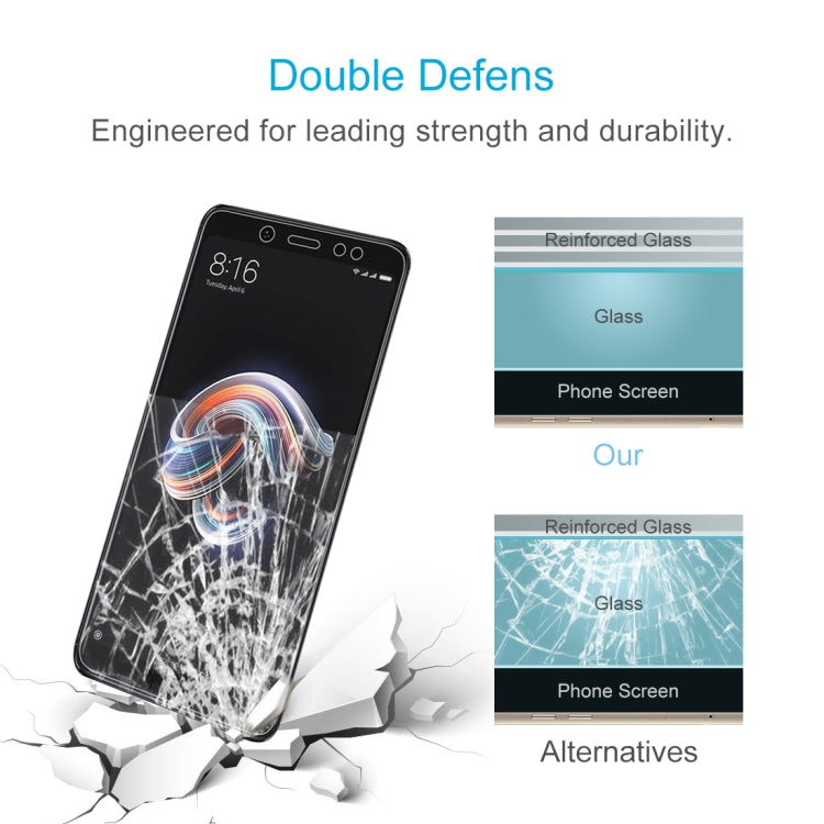 0.26mm 9H Surface Hardness 2.5D Curved Edge Tempered Glass Film for Xiaomi Redmi Note 5 Pro, For Redmi Note 5 Pro (1 PC)