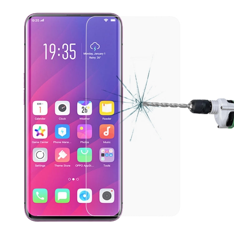 0.33mm 9H 2.5D Tempered Glass Film for OPPO Find X, For OPPO Find X (1pc)