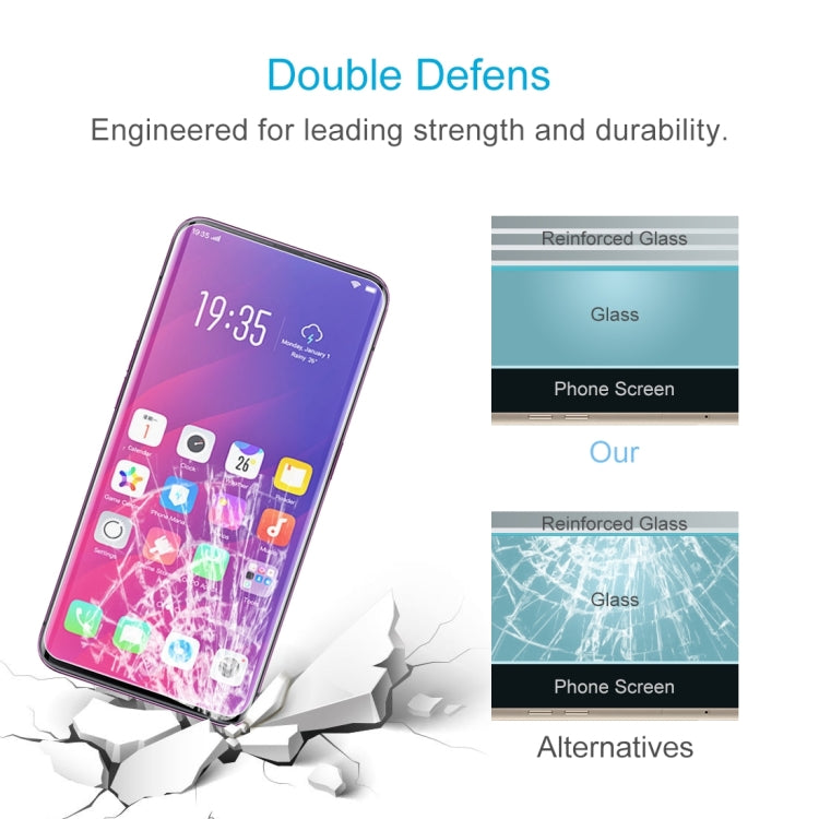 0.33mm 9H 2.5D Tempered Glass Film for OPPO Find X, For OPPO Find X (1pc)