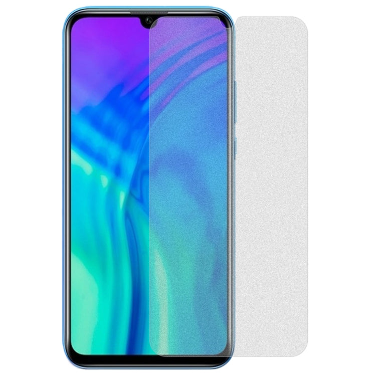 10 PCS Non-Full Matte Frosted Tempered Glass Film for Huawei Honor 20 Lite, For Huawei Honor 20 Lite
