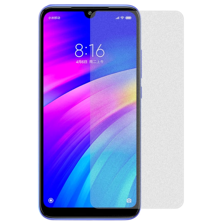 Non-Full Matte Frosted Tempered Glass Film for Xiaomi Redmi 7, For Xiaomi Redmi 7 (1 PC)