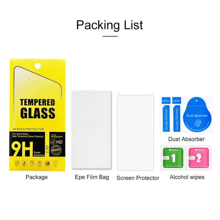 Non-Full Matte Frosted Tempered Glass Film for Xiaomi Redmi Note 6 Pro, For Xiaomi Redmi Note 6 Pro (1 PC)