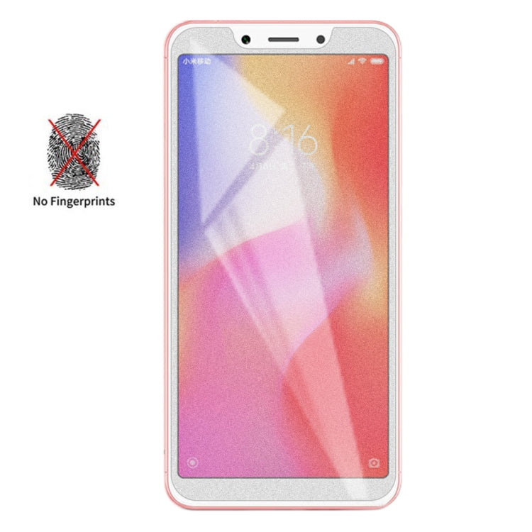 Non-Full Matte Frosted Tempered Glass Film for Xiaomi Redmi 6 / Redmi 6A, For Xiaomi Redmi 6 / Redmi 6A (1 PC)
