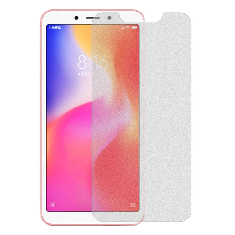 Non-Full Matte Frosted Tempered Glass Film for Xiaomi Redmi 6 / Redmi 6A, For Xiaomi Redmi 6 / Redmi 6A (1 PC)
