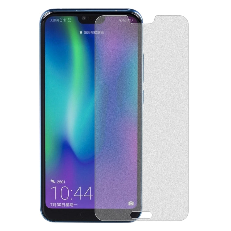 50 PCS Non-Full Matte Frosted Tempered Glass Film for Huawei Honor 10, No Retail Package, For Huawei Honor 10 (50 PCS)