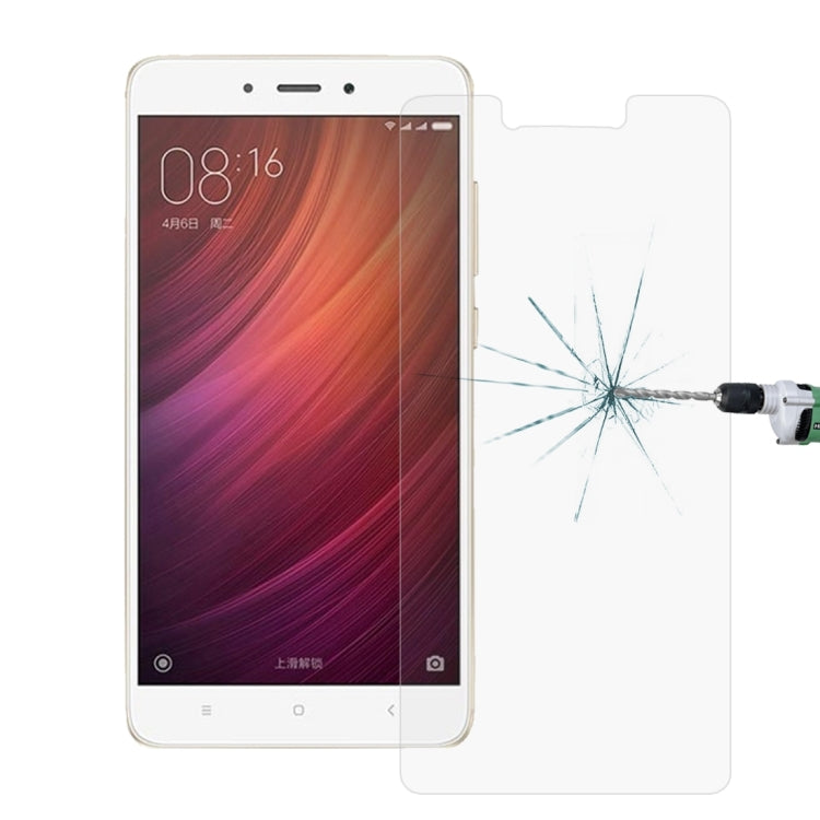 For Xiaomi Redmi Note 4X 0.26mm 9H Surface Hardness Explosion-proof Non-full Screen Tempered Glass Screen Film, For Redmi Note 4X (1 PC)