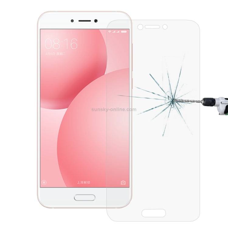 10 PCS for Xiaomi Mi 5c 0.26mm 9H Surface Hardness Explosion-proof Non-full Screen Tempered Glass Screen Film, For Mi 5c