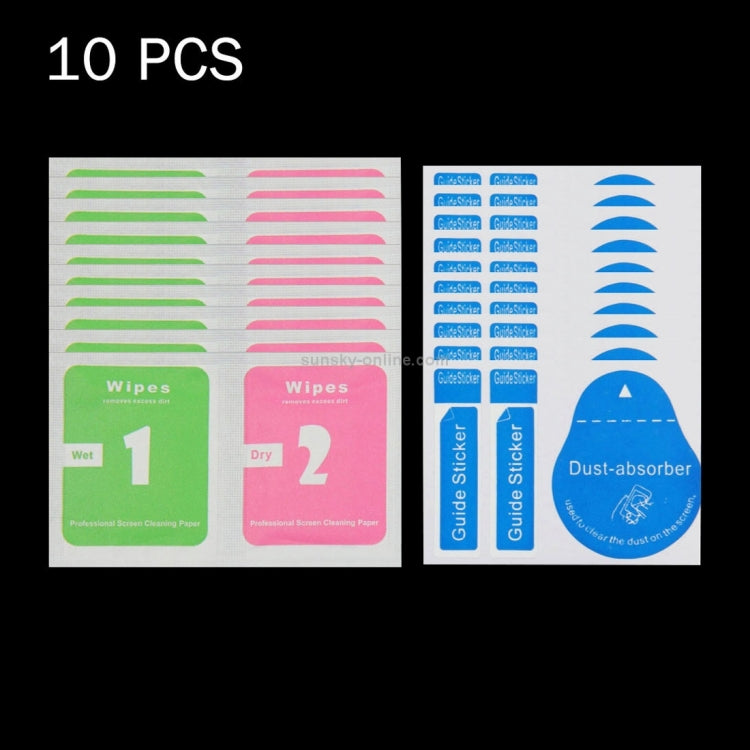 10 PCS for Xiaomi Mi 5c 0.26mm 9H Surface Hardness Explosion-proof Non-full Screen Tempered Glass Screen Film, For Mi 5c