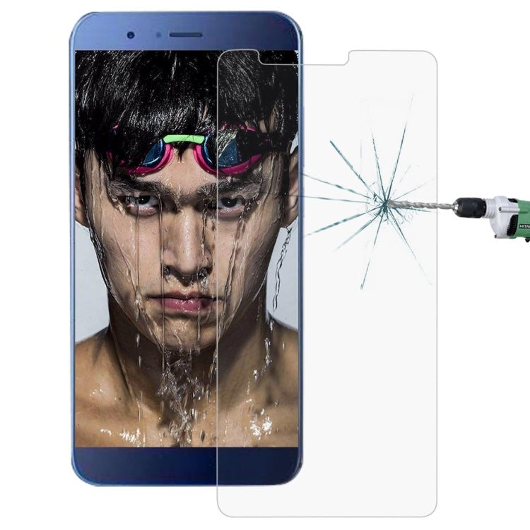 For Huawei Honor V9 0.26mm 9H Surface Hardness Explosion-proof Non-full Screen Tempered Glass Screen Film, For Honor V9(1 PC)