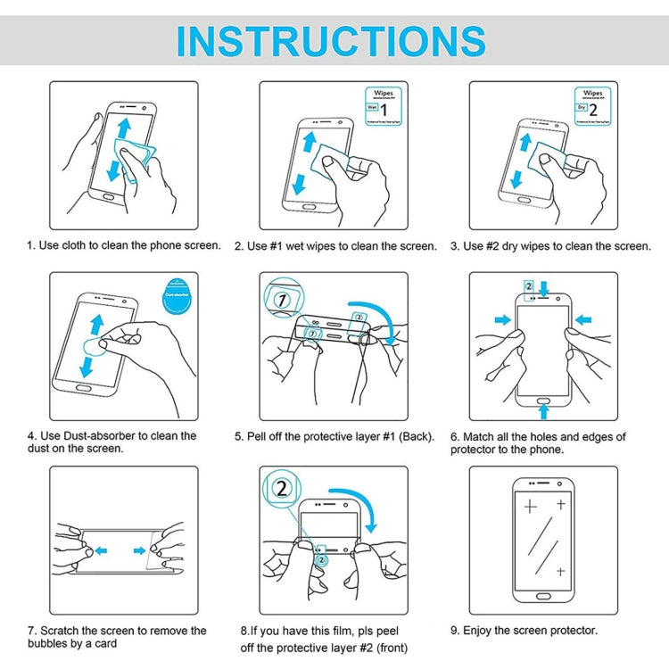 For Samsung Galaxy Tab E 9.6 2 PCS 9H HD Explosion-proof Tempered Glass Film, For Samsung Galaxy Tab E 9.6
