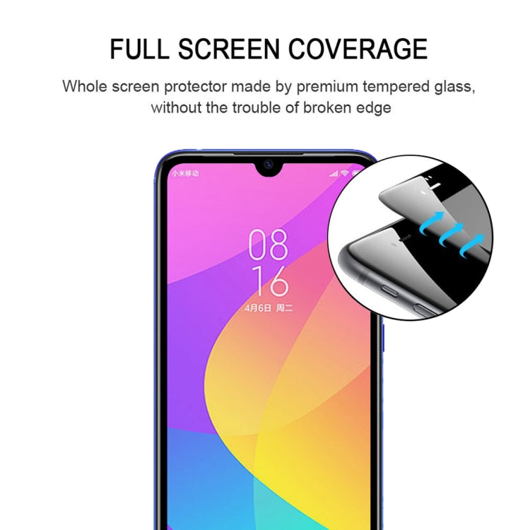 9H Full Screen Tempered Glass Film for Xiaomi Mi CC9, For Xiaomi Mi CC9 (1 PC)