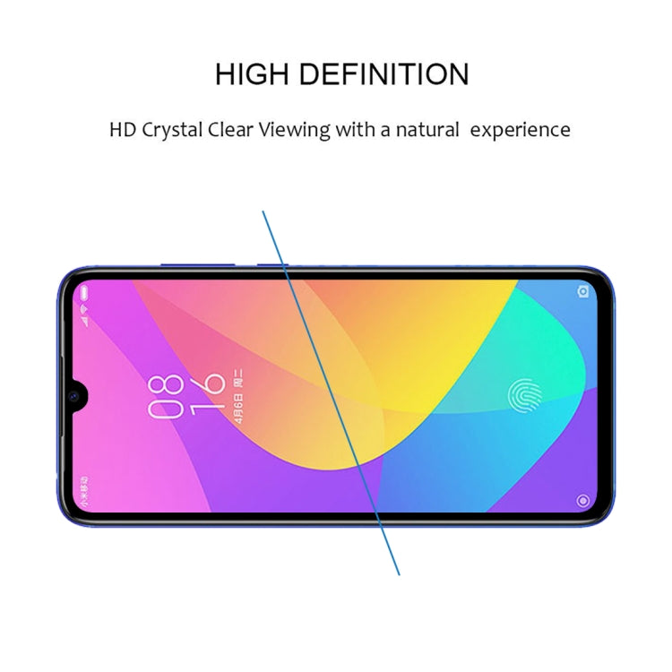 9H Full Screen Tempered Glass Film for Xiaomi Mi CC9, For Xiaomi Mi CC9 (1 PC)