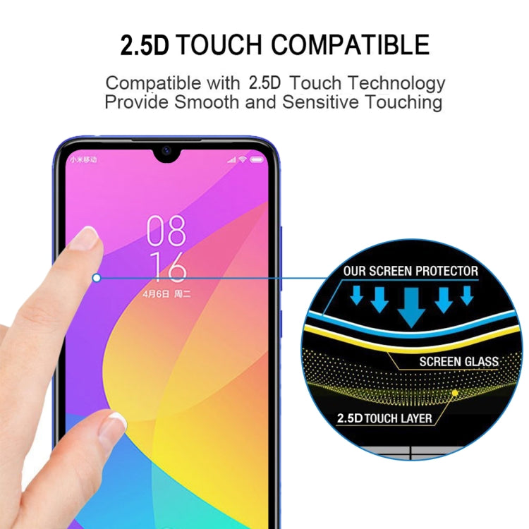 9H Full Screen Tempered Glass Film for Xiaomi Mi CC9, For Xiaomi Mi CC9 (1 PC)
