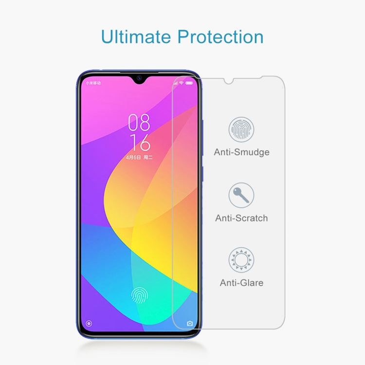 0.26mm 9H 2.5D Tempered Glass Film for Xiaomi Mi CC9, For Xiaomi Mi CC9 (1 PCS)