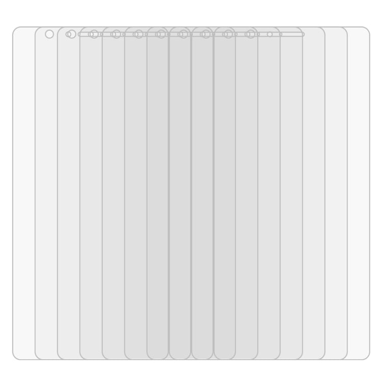 50 PCS 0.26mm 9H 2.5D Tempered Glass Film for Huawei P9 lite, No Retail Package, For P9 lite
