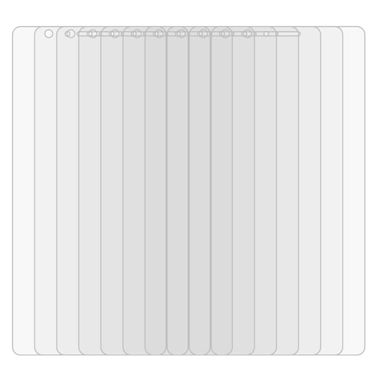 50 PCS 0.26mm 9H 2.5D Tempered Glass Film for Huawei P9 lite, No Retail Package