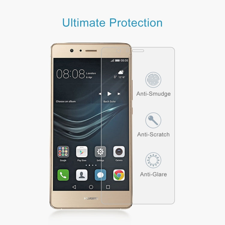 0.26mm 9H 2.5D Tempered Glass Film for Huawei P9 lite, For P9 lite