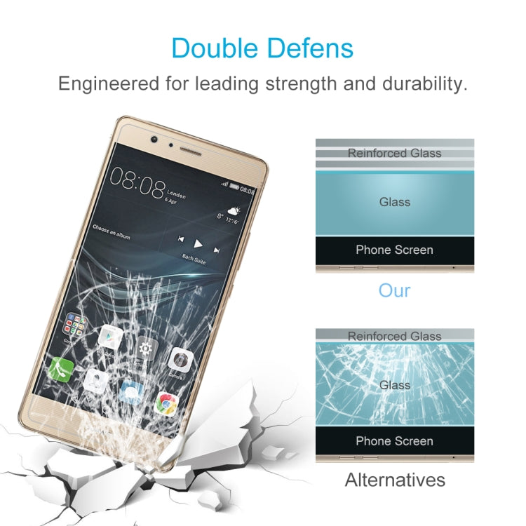 0.26mm 9H 2.5D Tempered Glass Film for Huawei P9 lite, For P9 lite