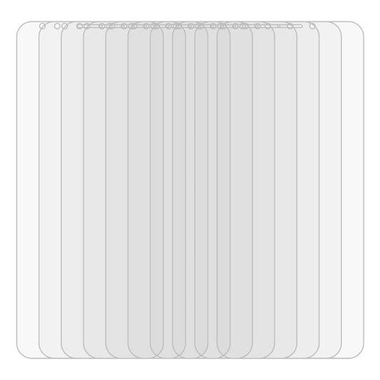 10 PCS 0.26mm 9H 2.5D Tempered Glass Film for Huawei Y7 2018