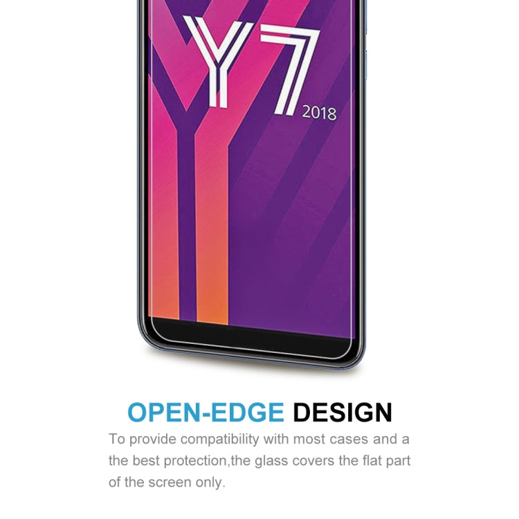 0.26mm 9H 2.5D Tempered Glass Film for Huawei Y7 2018, For Y7 2018